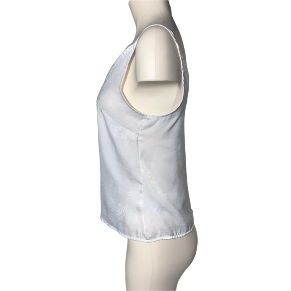 Dynamite Satin V-neck Cami Tank Top - Picture 4 of 14